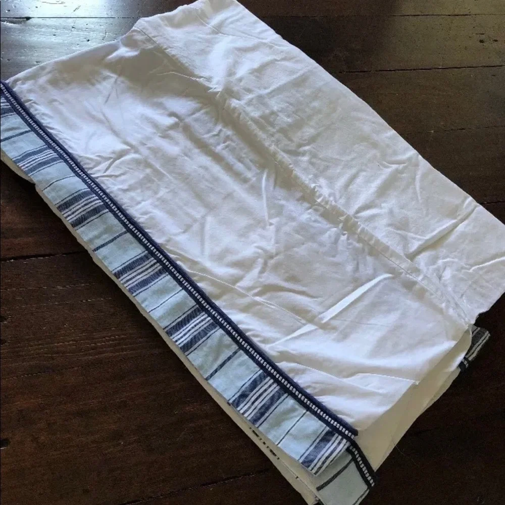 Pottery Barn Boys Crib Skirt